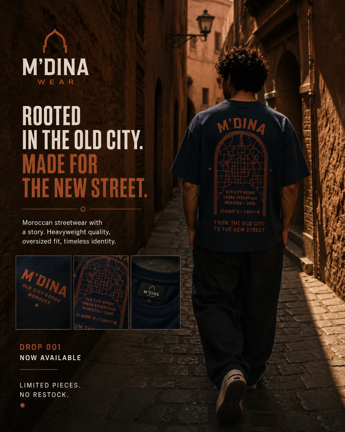 M'DINA WEAR lifestyle shot